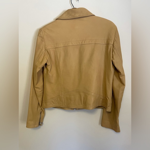 Bnwot Massimo Dutti leather jacket - Picture 7 of 9